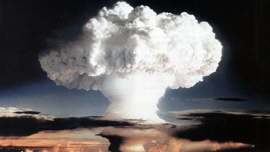 Atomic Bomb Mushroom Cloud