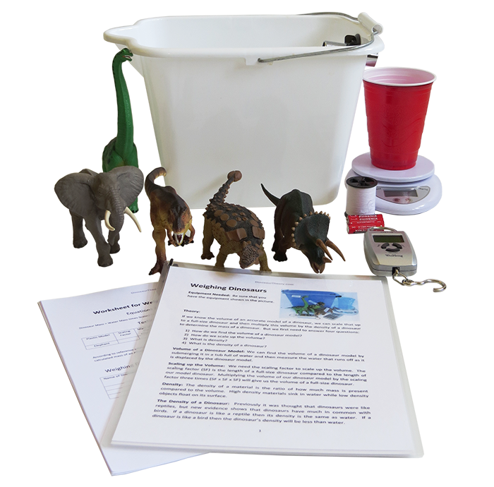 Link to weighing dinosaurs lab